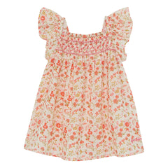 Bonton - Vestido fruncido Louise | Rojo