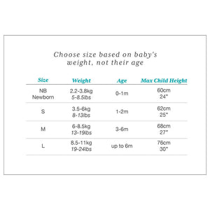 Love to Dream Swaddle Up 1.5 Tog - Mini Cloud White-Sleepsack Swaddles-Mini Cloud White-NB | Natural Baby Shower