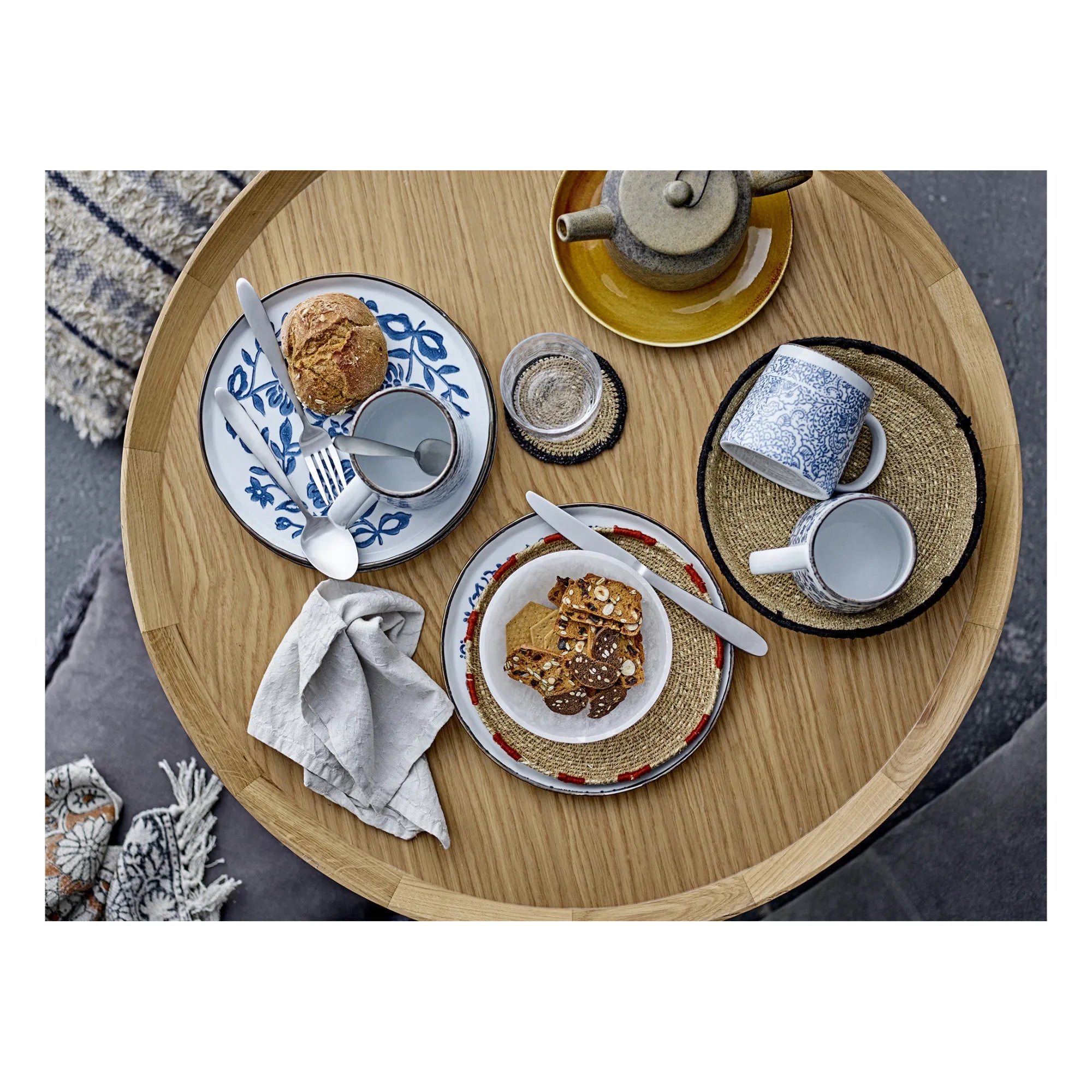 Bloomingville - Mesa auxiliar Luana | Roble