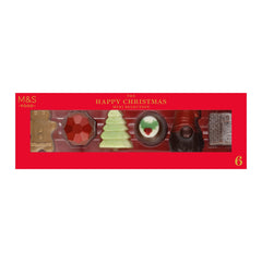 M&S Food - Chocolates navideños de "Feliz Navidad"
