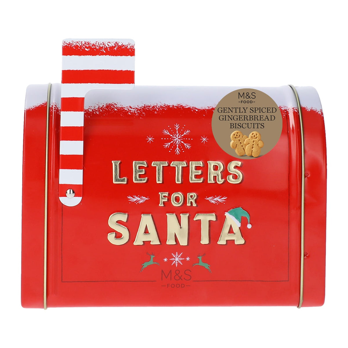 M&S Food - Galletas de Jengibre Cartas para Papá Noel