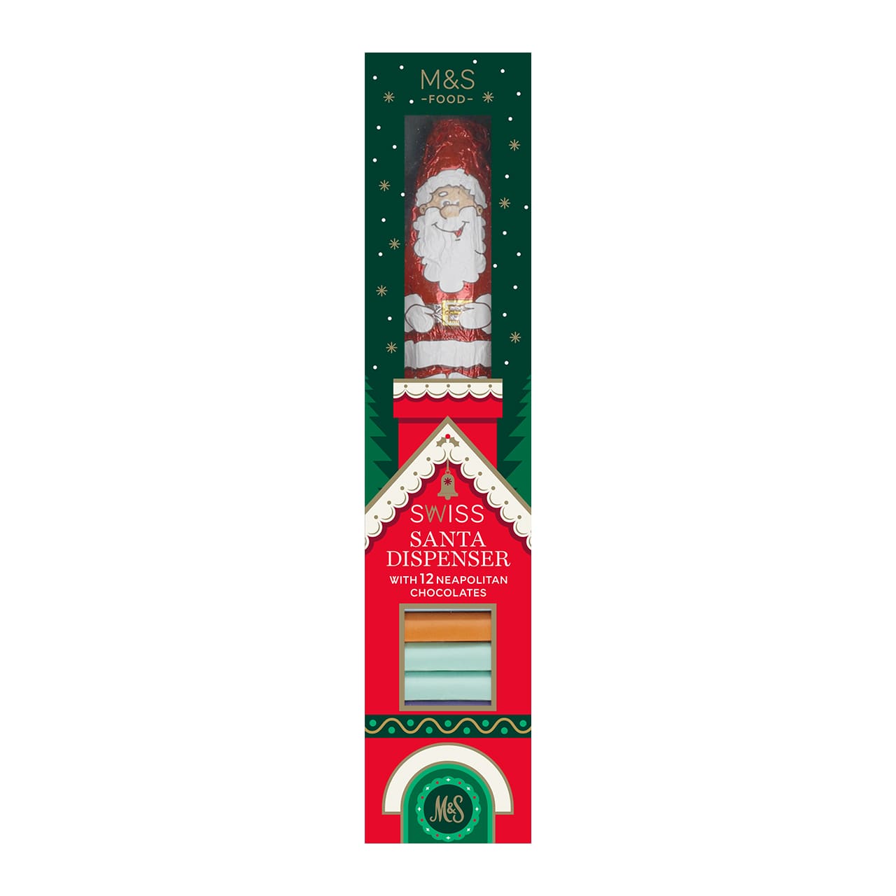 M&S Food - Chocolate suizo de Papá Noel