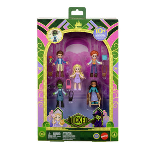 Mattel - Juego de 5 figuras y accesorios Wicked Cool Toys