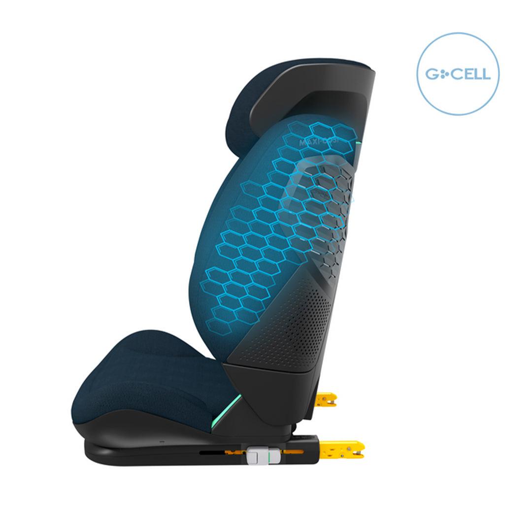 Maxi-Cosi RodiFix Pro2 i-Size Car Seat - Authentic Blue-Car Seats-Authentic Blue- | Natural Baby Shower