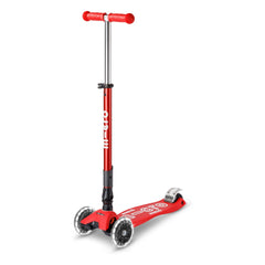 Micro - Patinete Plegable LED Maxi | Rojo