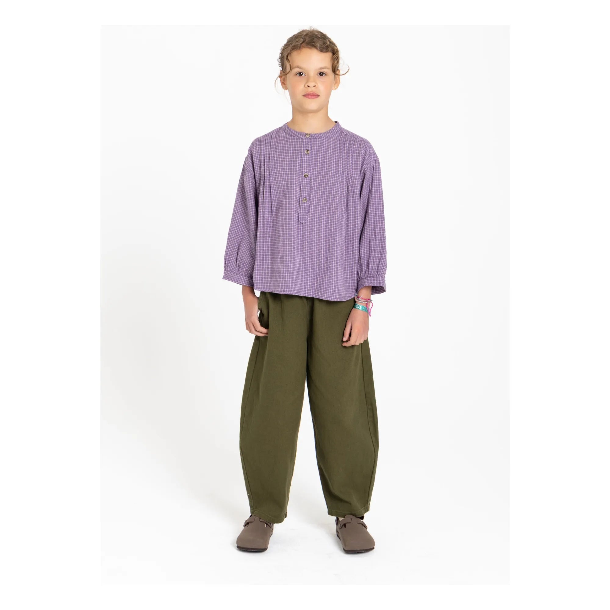 Hundred Pieces - Blusa Maxine Carreaux | Lavanda