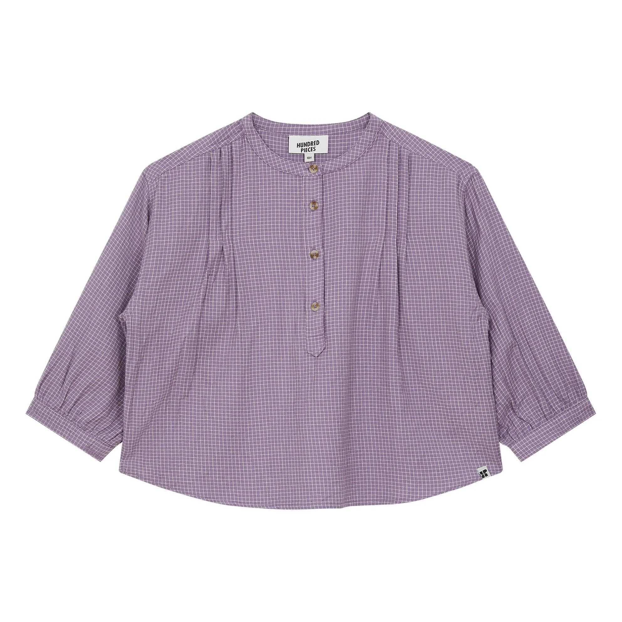 Hundred Pieces - Blusa Maxine Carreaux | Lavanda