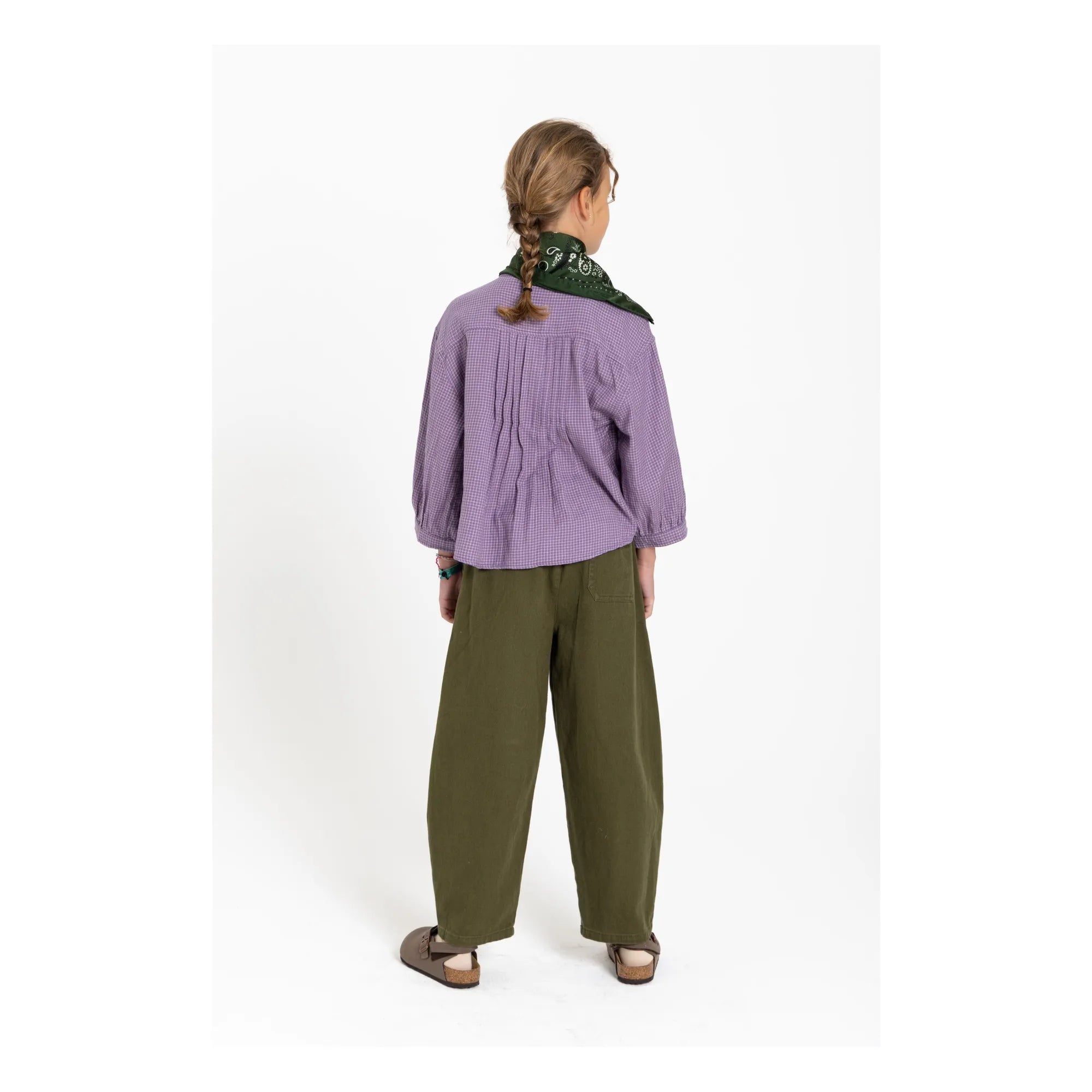 Hundred Pieces - Blusa Maxine Carreaux | Lavanda