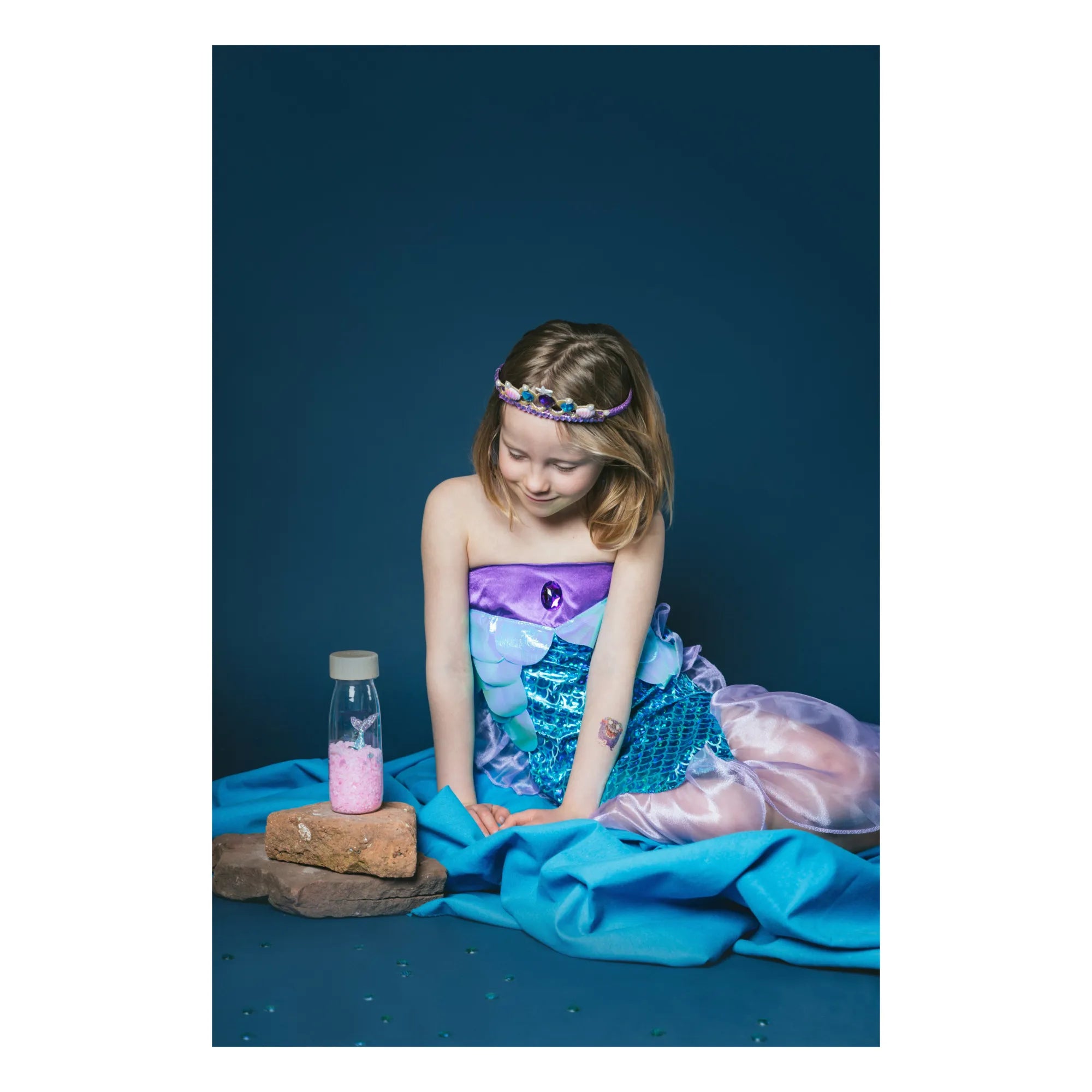Petit Boum - Botella Sensorial de Sirena