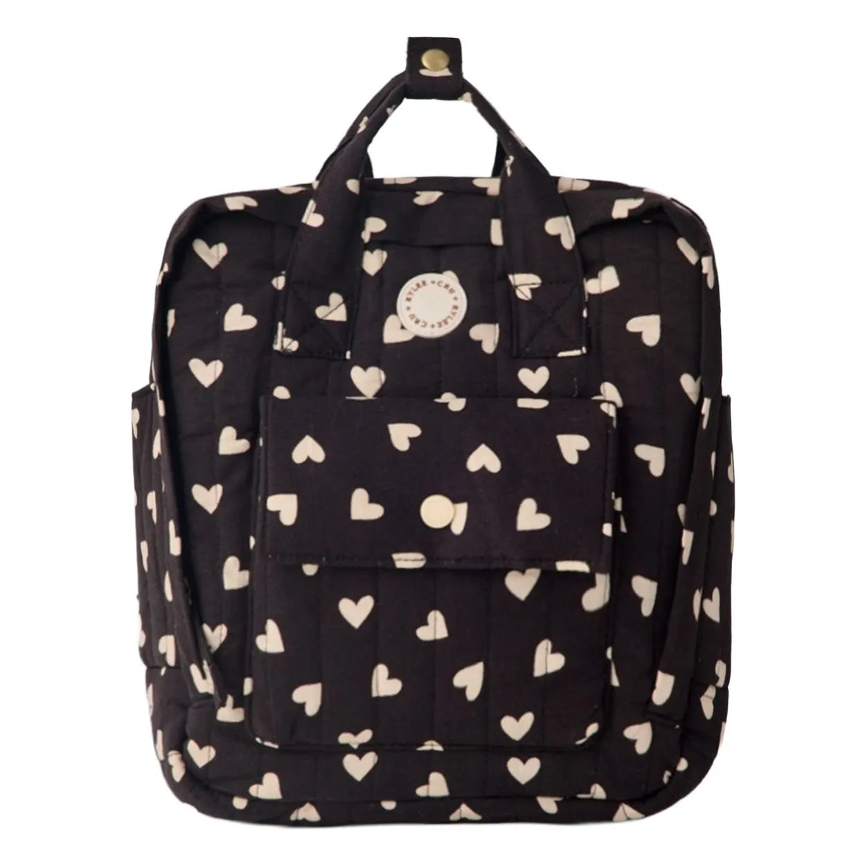 Rylee + Cru - Mini Mochila Corazón | Negro