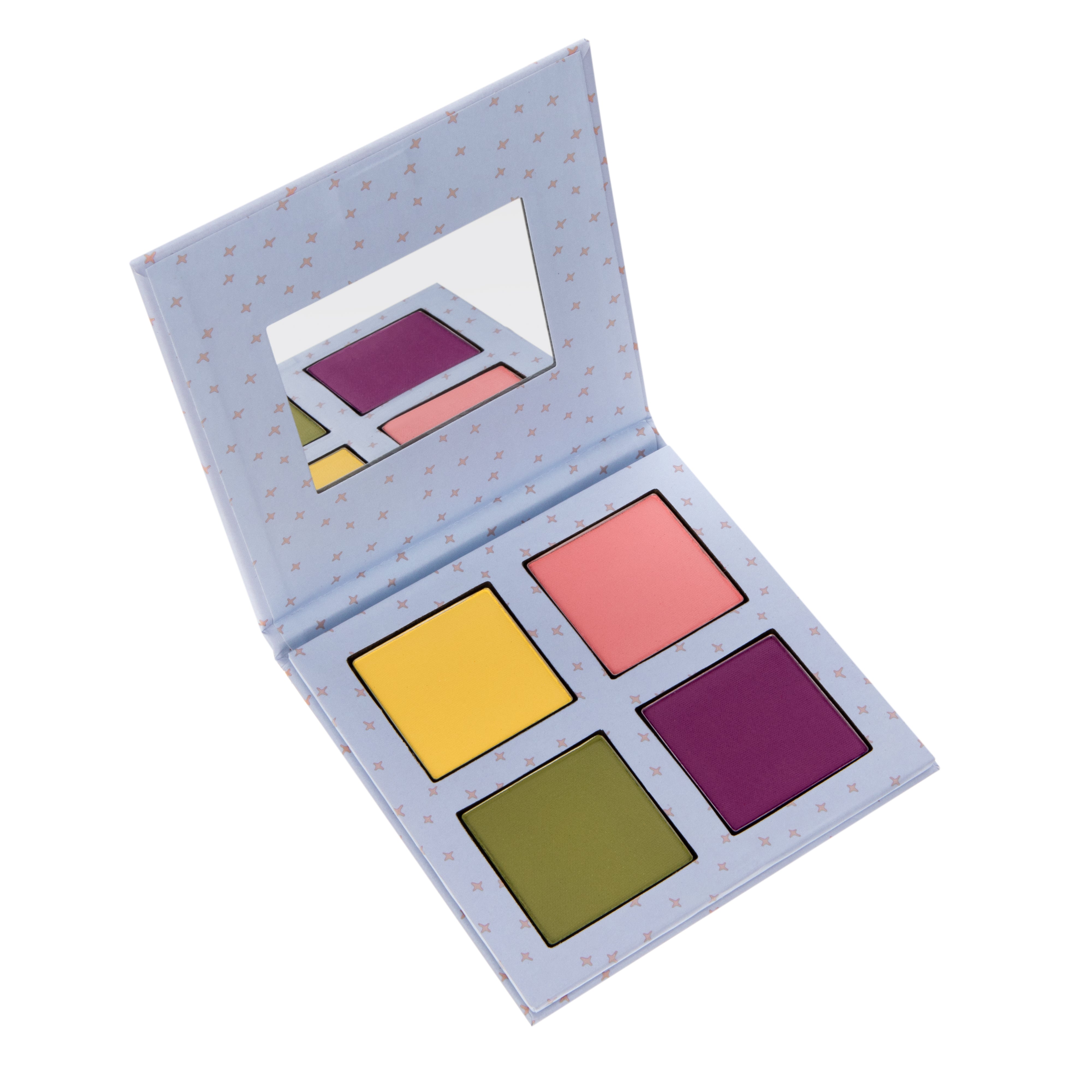 Miss Nella - Paleta de 4 sombras de ojos y mejillas Candy