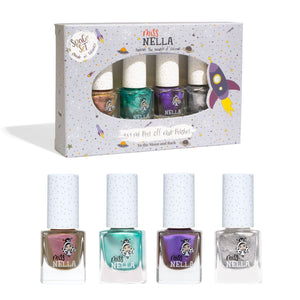 Miss Nella - Juego de 4 esmaltes de uñas Collection Pace