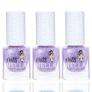 Miss Nella - Esmalte de uñas pelable Lila Brillante