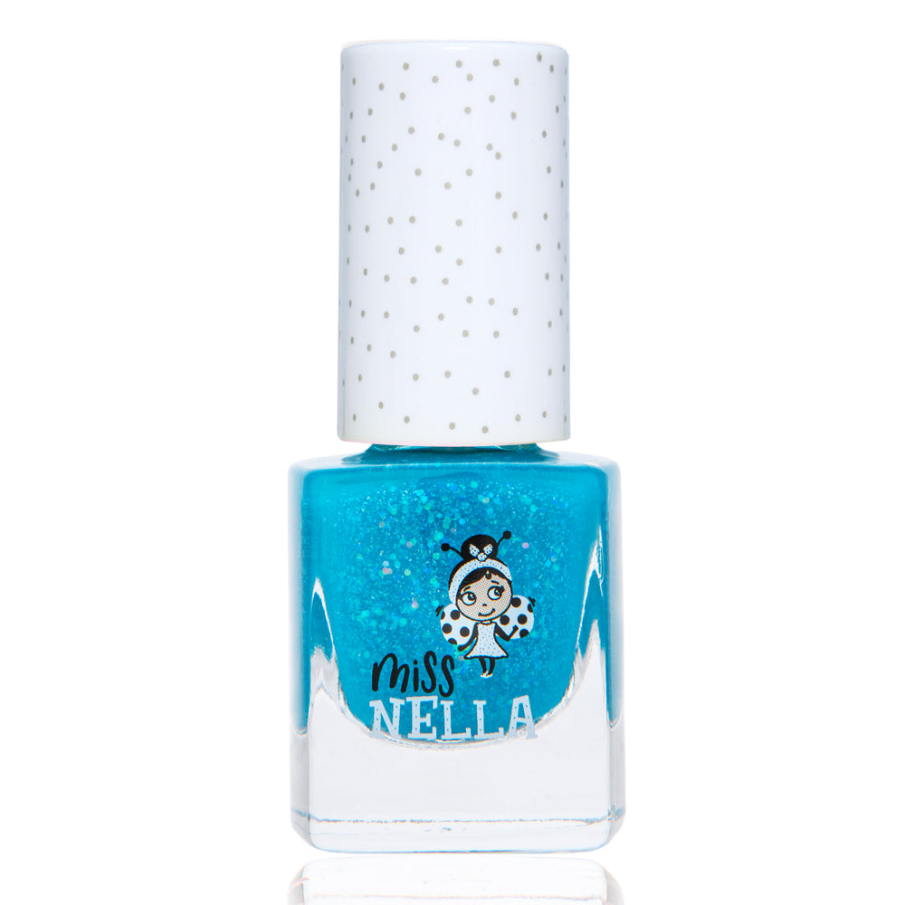 Miss Nella - Esmalte de uñas azul brillante peel-off
