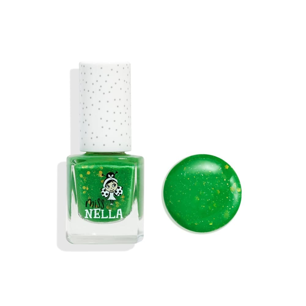 Miss Nella - Esmalte de Uñas Peel Off Verde Brillante