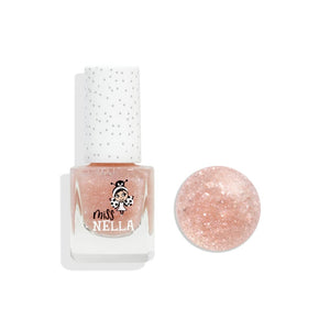 Miss Nella - Esmalte de uñas pelable con brillo rosa