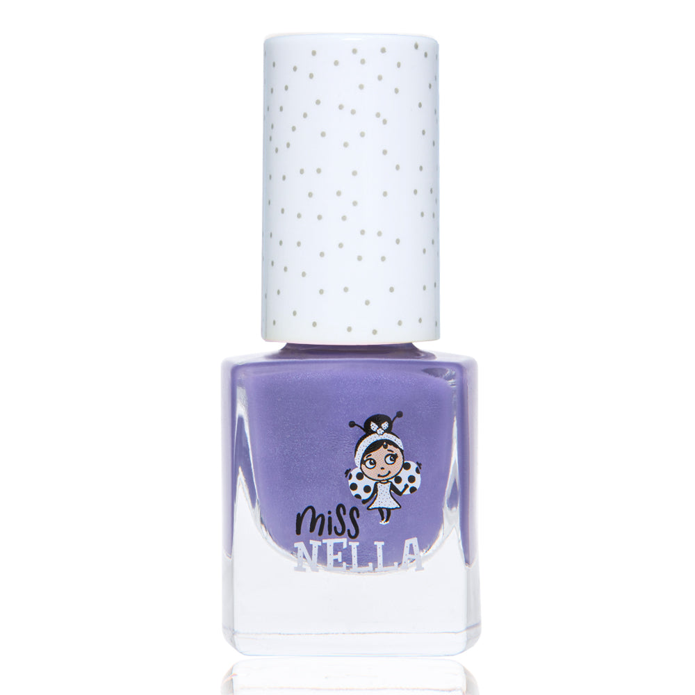 Miss Nella - Sweet Lavender: Esmalte de Uñas Despegable Violeta Profundo
