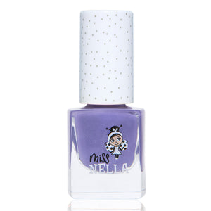 Miss Nella - Sweet Lavender: Esmalte de Uñas Despegable Violeta Profundo