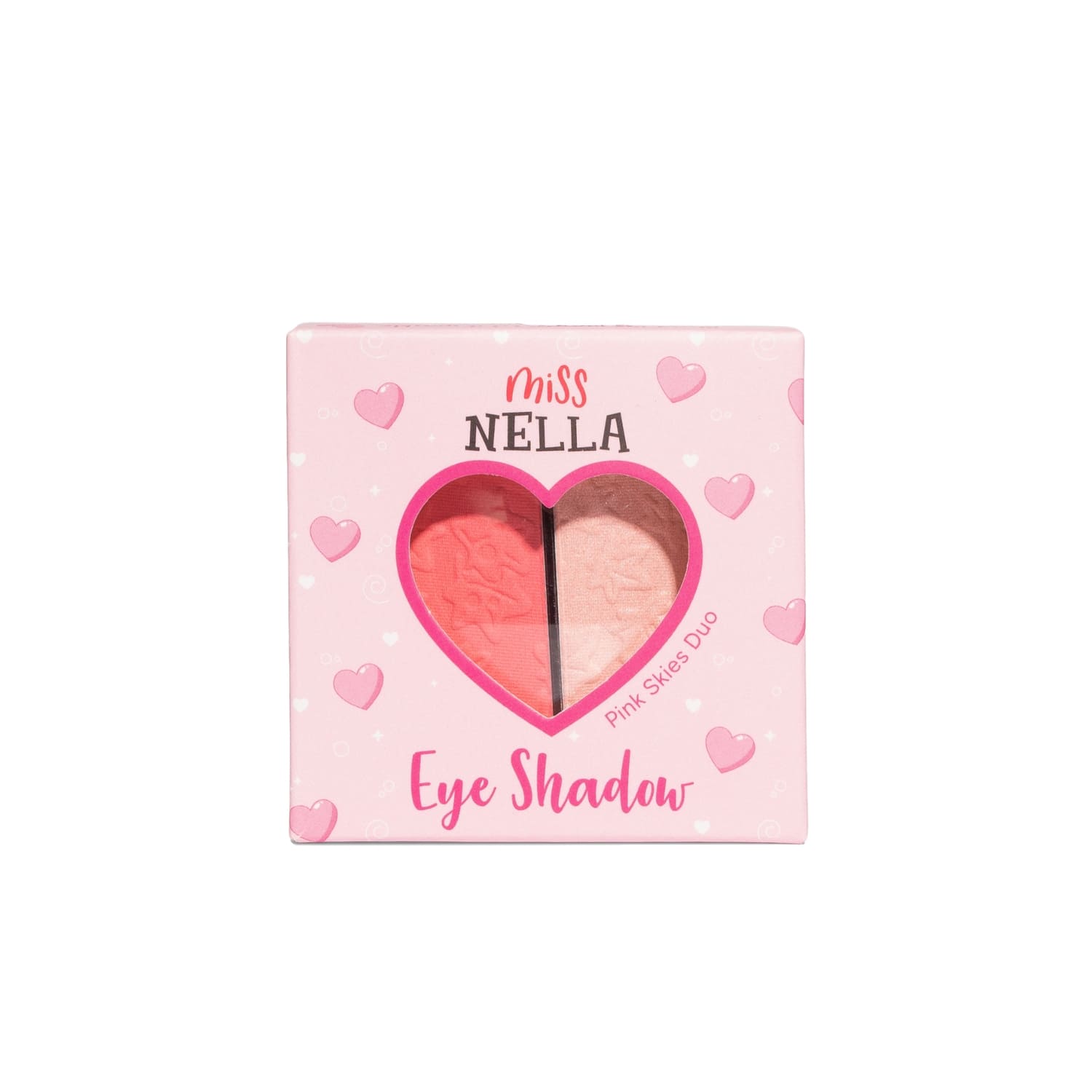 Miss Nella - Sombra de Ojos Doble Rosa No Tóxica para Niñas