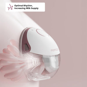 Momcozy M6 Double Breast Pump - White-Breast Pumps-White- | Natural Baby Shower
