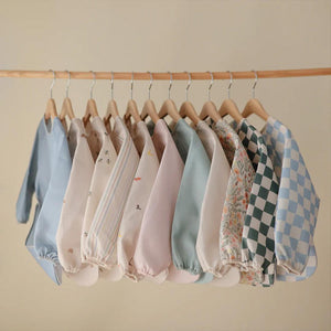 Mushie Long Sleeve Bib - Space-Bibs-Space- | Natural Baby Shower