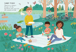 National Trust - Preparando la primavera: Un libro de pegatinas
