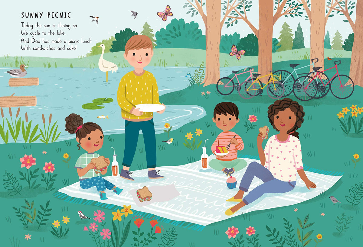 National Trust - Preparando la primavera: Un libro de pegatinas