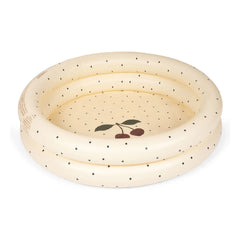Konges Sløjd - Piscina hinchable color azul marino con puntos | Beige
