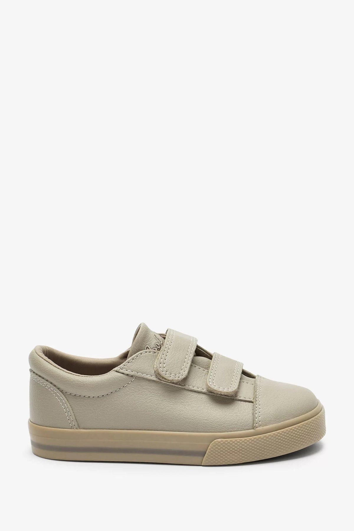 Next - Zapatillas deportivas cómodas con cierre de velcro grises - 20,5