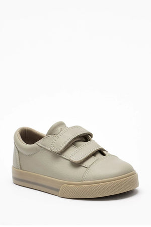 Next - Zapatillas deportivas cómodas con cierre de velcro grises - 24