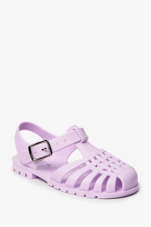 Next - Sandalias de gelatina lila para niña - 24