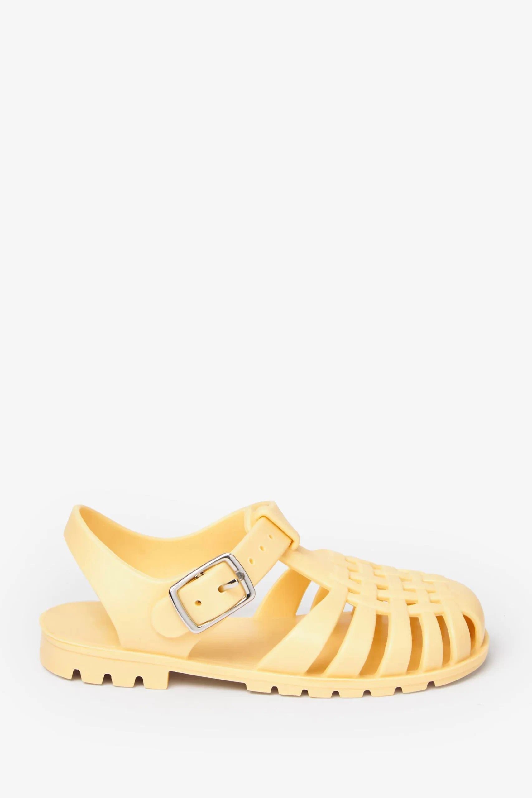 Next - Sandalias Abiertas Amarillas de Goma para Niña y Niño - 26.5