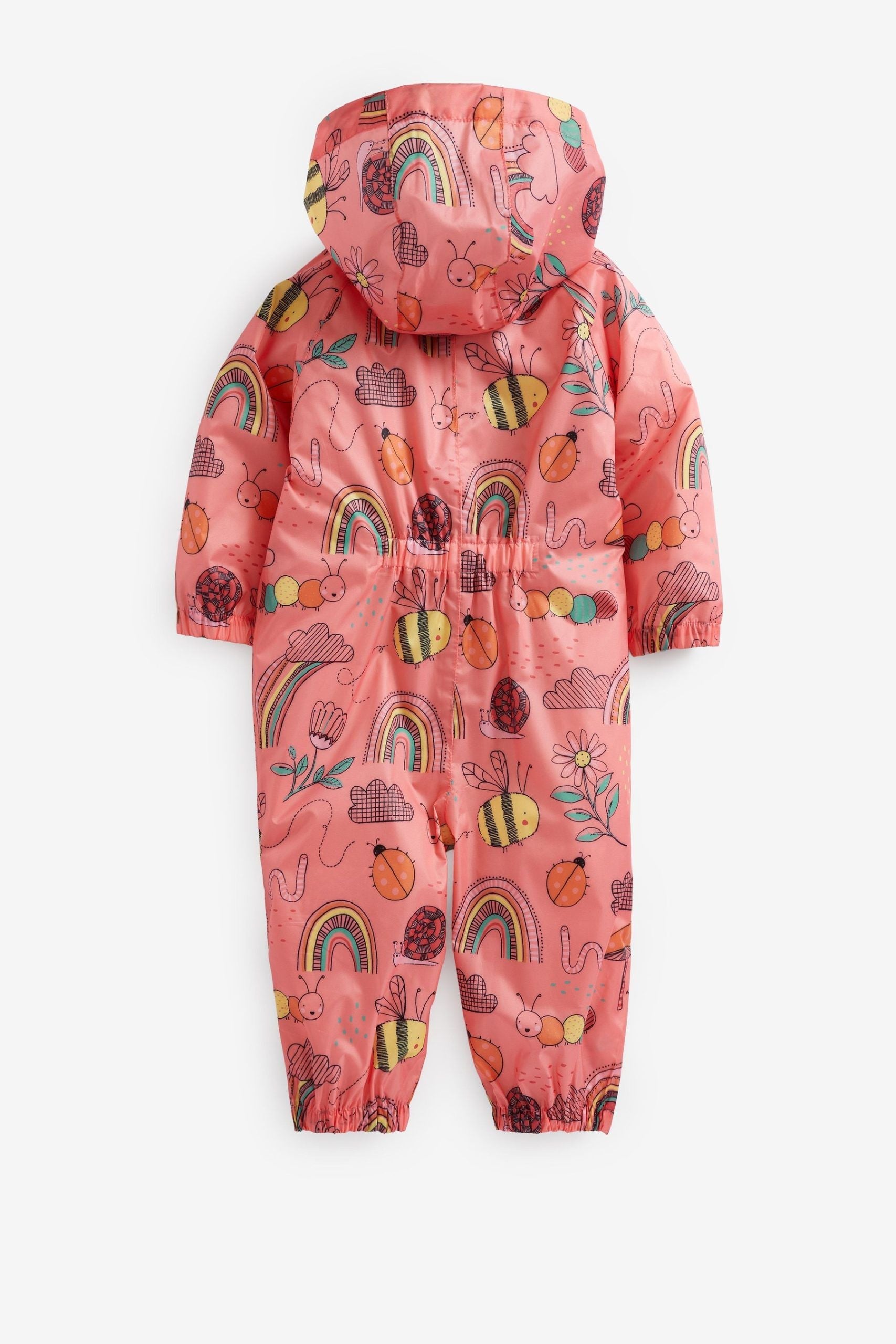 Next - Impermeable para niños con estampado de personaje de Mercan Pembesi - 6-7 años