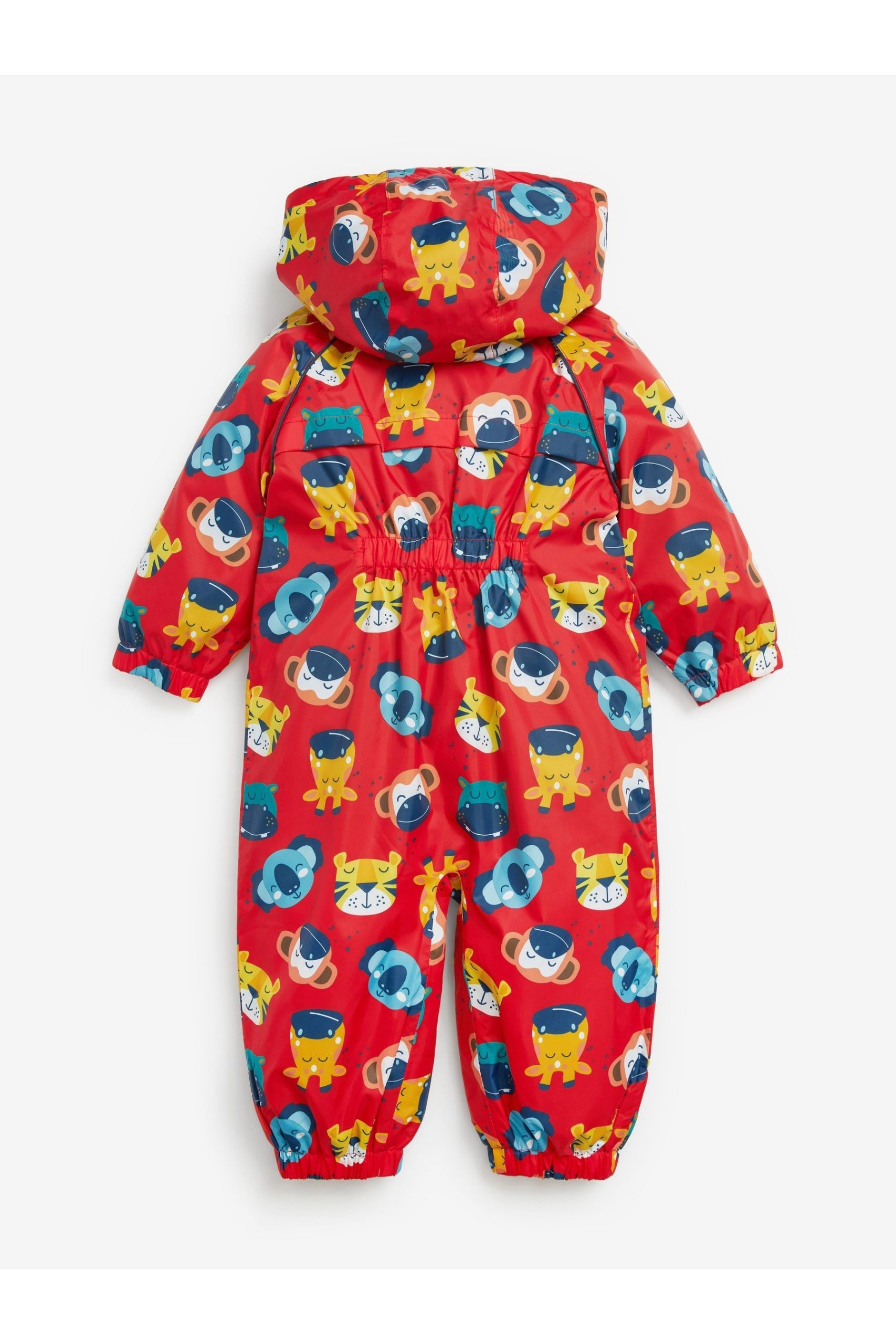 Next - Impermeable Infantil de Forro Polar con Estampado Animal - 3-6 Meses