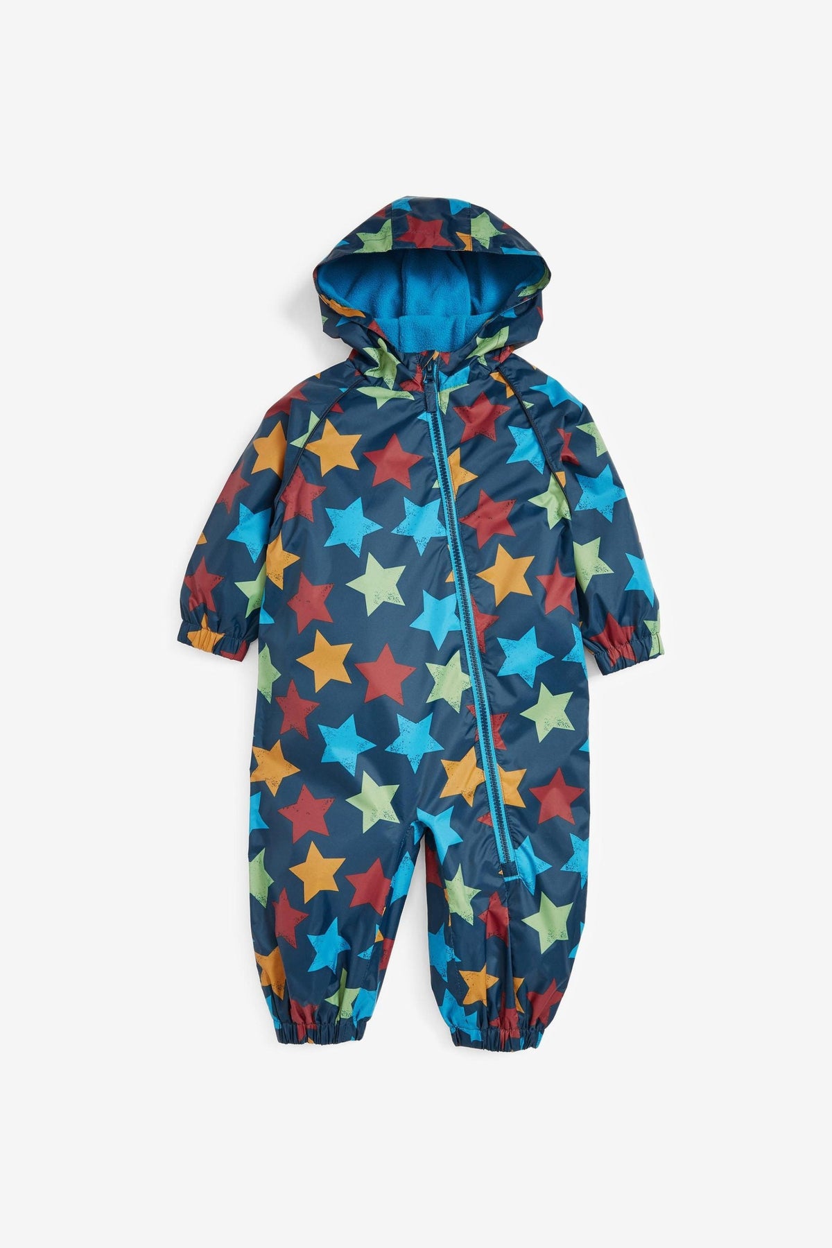 Next - Chubasquero infantil con forro polar y estampado de estrellas - 6-7 años