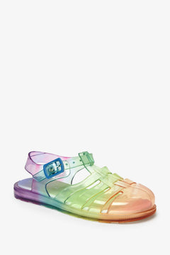 Next - Sandalias de gelatina de arcoíris para niños con suela blanda - 24