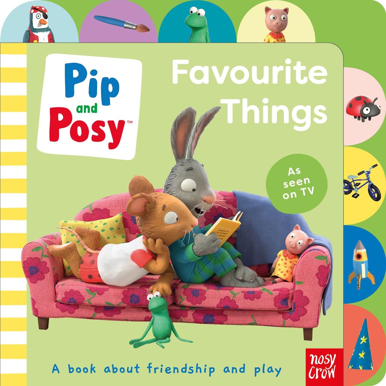 Nosy Crow - Inglés Pip y Posy: Libro Cosas Favoritas