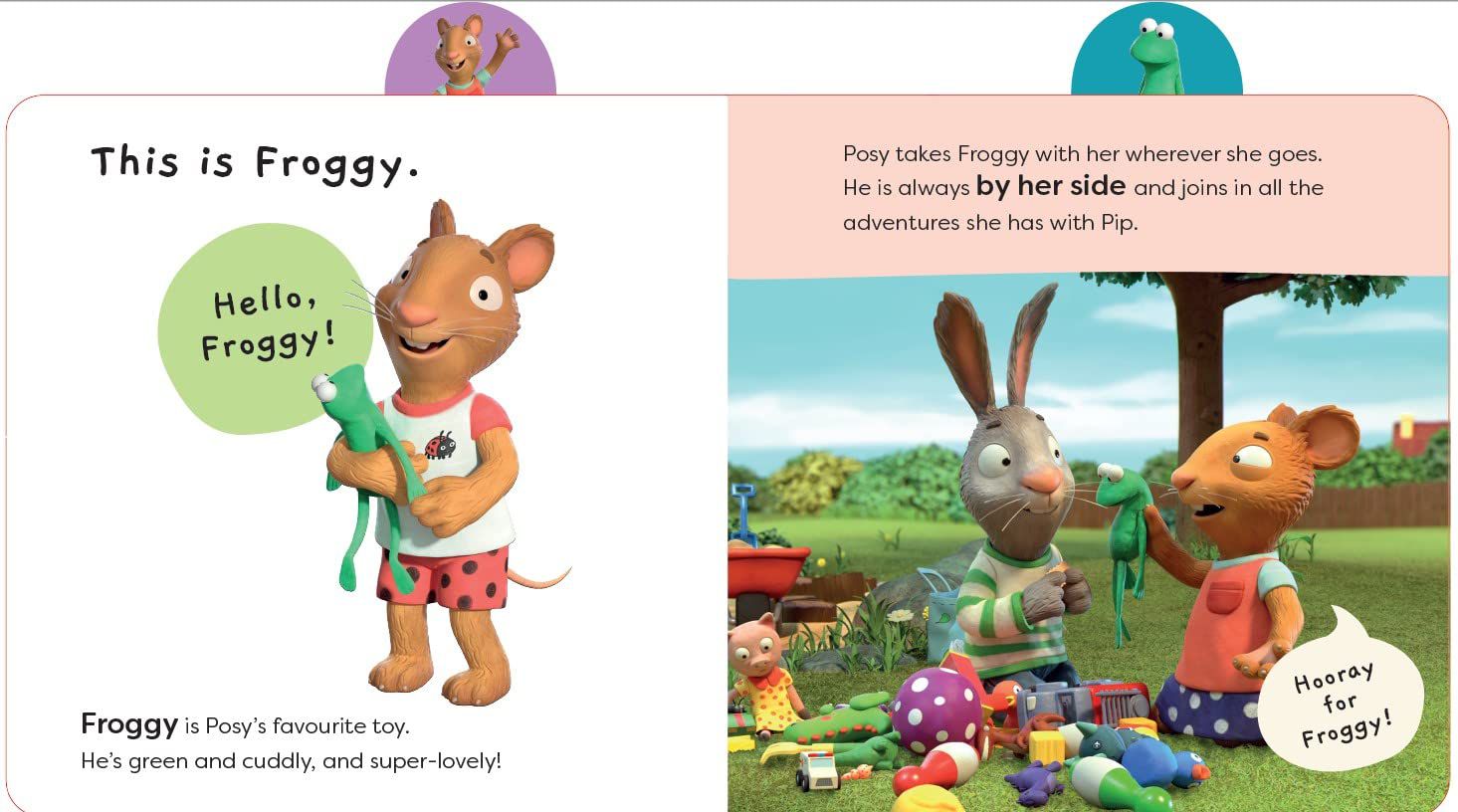 Nosy Crow - Inglés Pip y Posy: Libro Cosas Favoritas