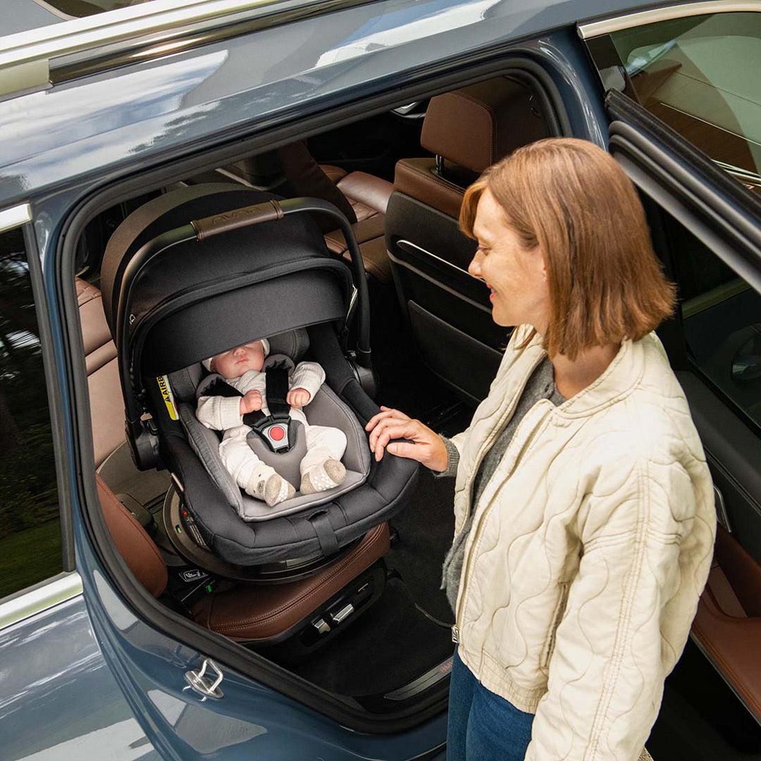 Nuna BASE curv - Black-Car Seat Bases-Black-One Size | Natural Baby Shower