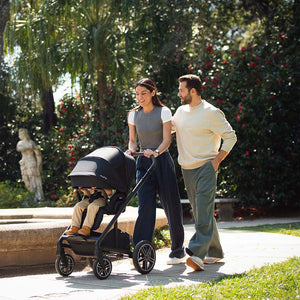Nuna MIXX NEXT + PIPA NEXT Travel System - Biscotti-Travel Systems-PIPA NEXT-NEXT Rotating Base | Natural Baby Shower