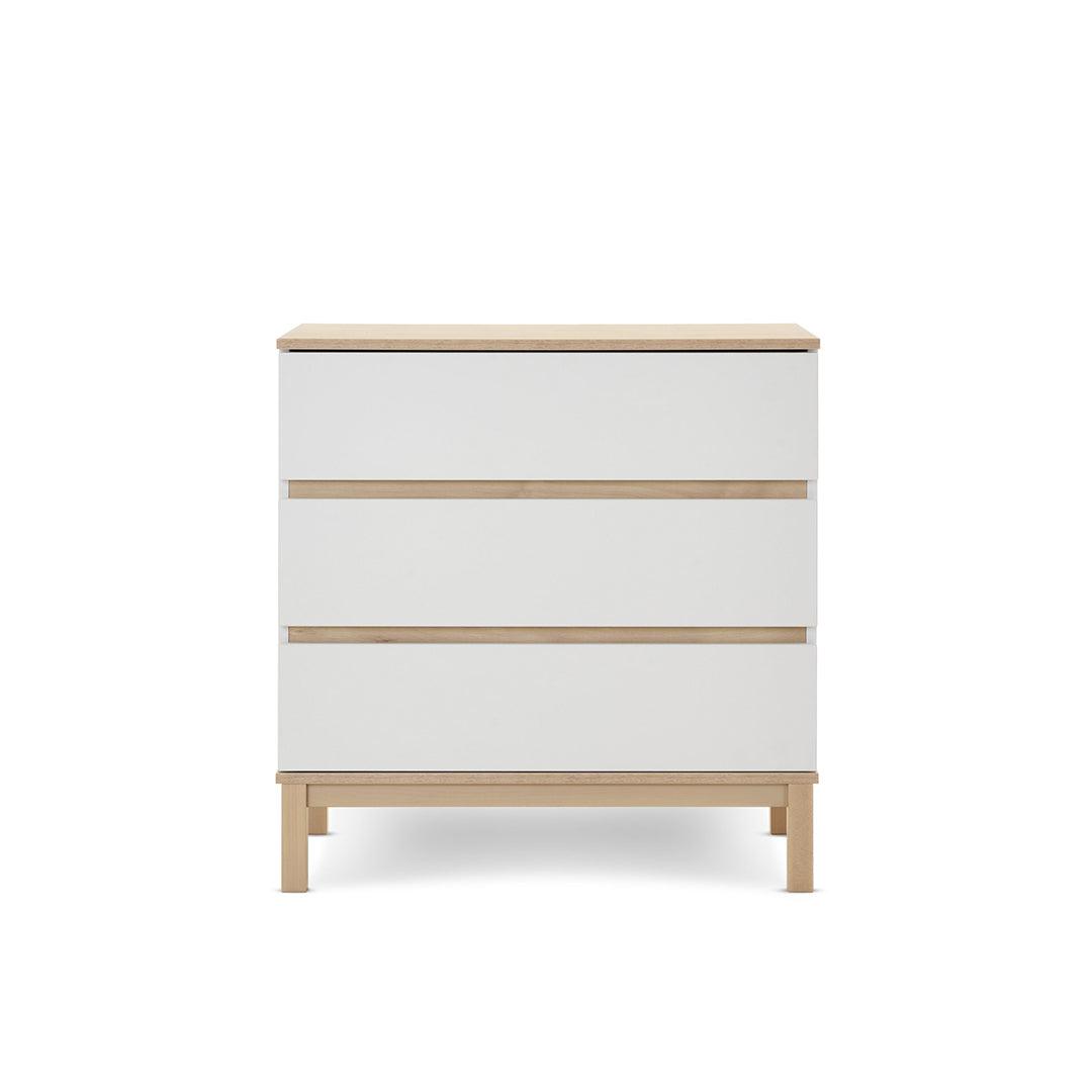 Obaby Astrid 3 Piece Room Set - White-Nursery Sets-White-No Mattress | Natural Baby Shower