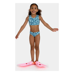 Beach & Bandits - Bañador 2 piezas con protección UV Ocean Leopard Fibras recicladas | Azul