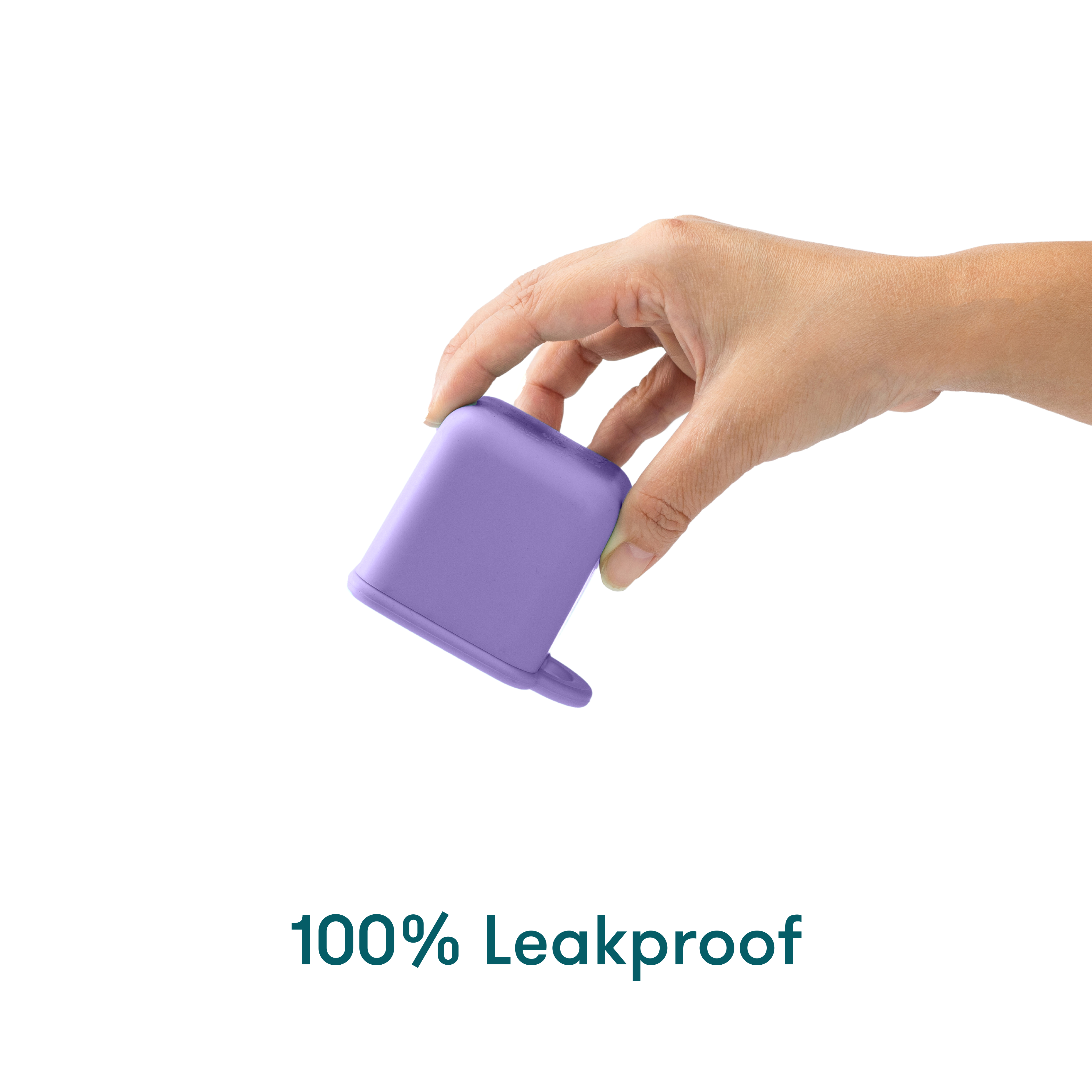 Omiebox - Recipientes divisores para fiambrera (2 unidades, morado/naranja)