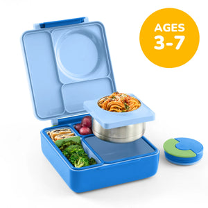 Omiebox - Fiambrera Bento Aislada de Color Azul Marino