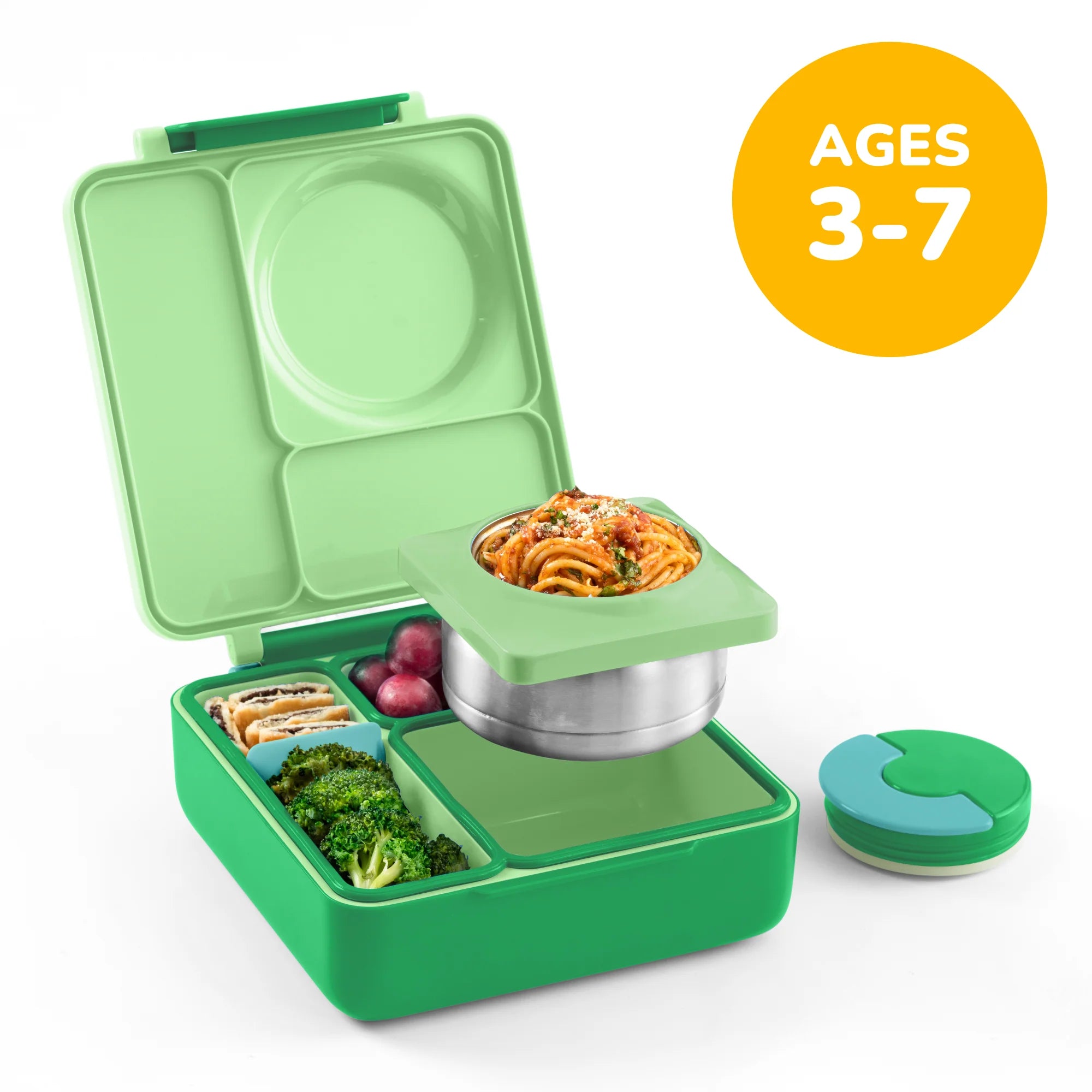 Omiebox - Fiambrera Bento Térmica Verde Manzana
