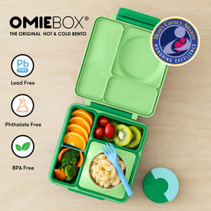 Omiebox - Fiambrera Bento Térmica Verde Manzana