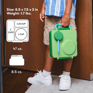 Omiebox - Fiambrera Bento Térmica Verde Manzana