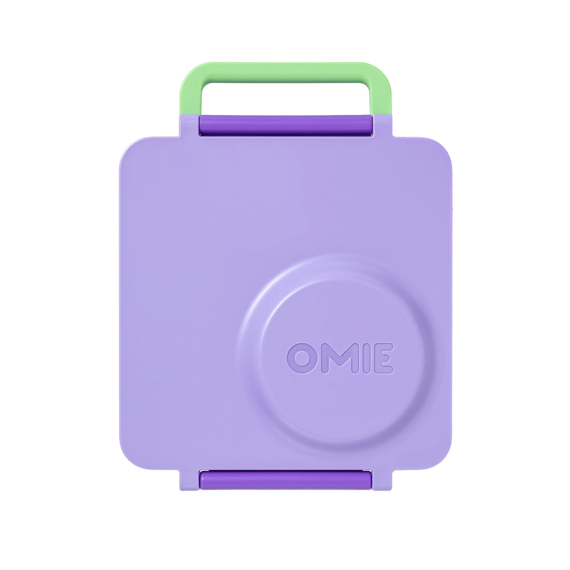 Omiebox - Fiambrera Bento aislada de color morado lila