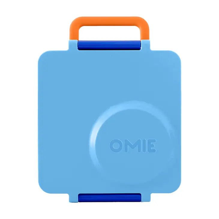 OmieBox - Fiambrera bento azul con aislamiento térmico