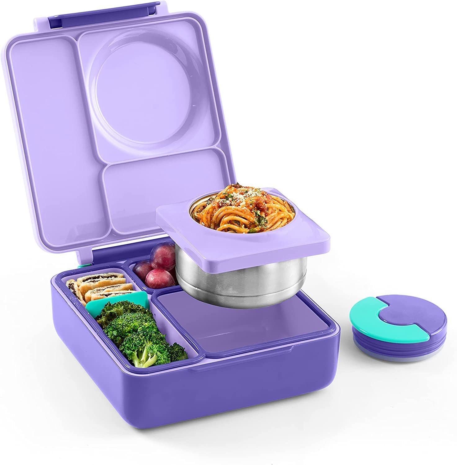 OmieBox Fiambrera Bento Mor con Aislamiento Térmico
